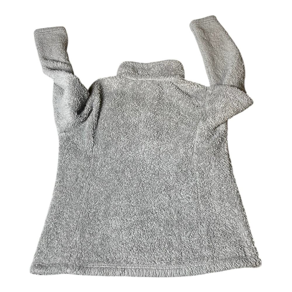 Patagonia Women Los Gatos Sweater Soft Fleece 1/4 Zip Pullover Jacket Gray Small - Picture 2 of 6